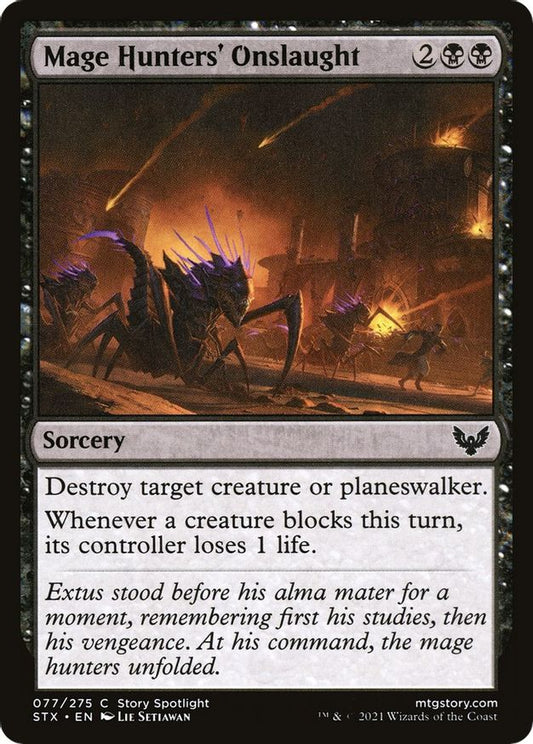 Mage Hunters' Onslaught | 77 | Strixhaven: School of Mages