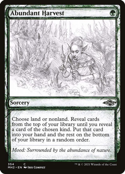 Abundant Harvest (Showcase) | 354 | Modern Horizons 2