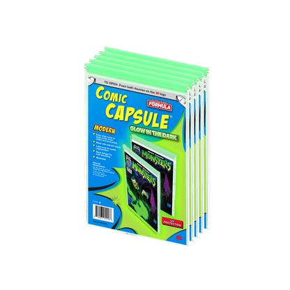 Glow in the Dark Modern Size ComicCapsule
