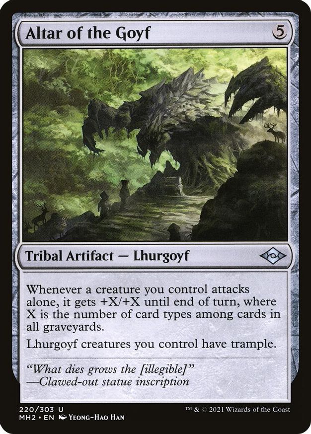 Altar of the Goyf | 220 | Modern Horizons 2