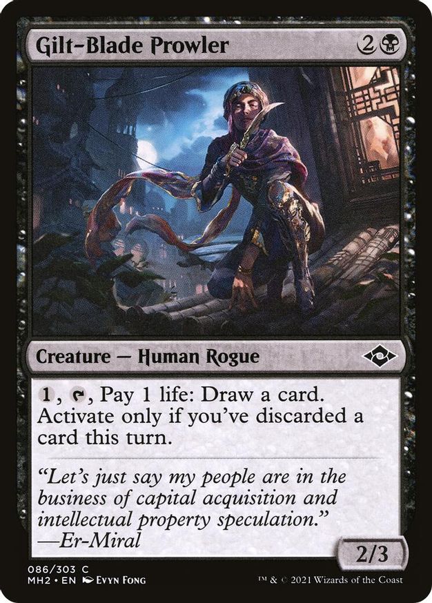 Gilt-Blade Prowler | 86 | Modern Horizons 2