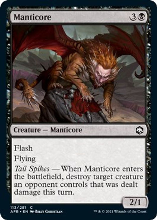Manticore | 113 | Adventures in the Forgotten Realms