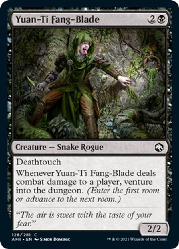 Yuan-Ti Fang-Blade | 128 | Adventures in the Forgotten Realms