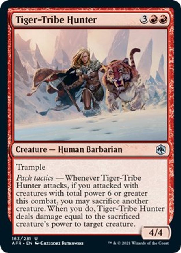 Tiger-Tribe Hunter | 163 | Adventures in the Forgotten Realms
