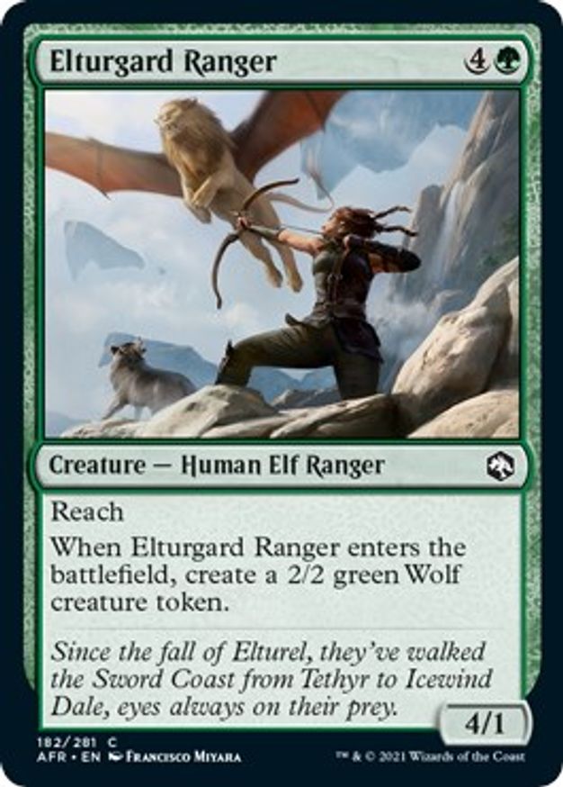 Elturgard Ranger | 182 | Adventures in the Forgotten Realms