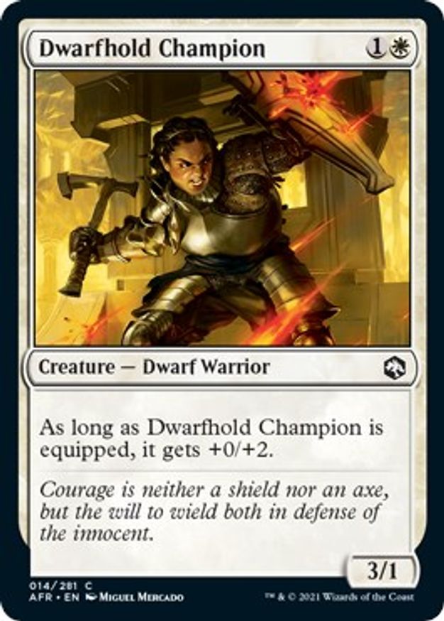 Dwarfhold Champion | 14 | Adventures in the Forgotten Realms