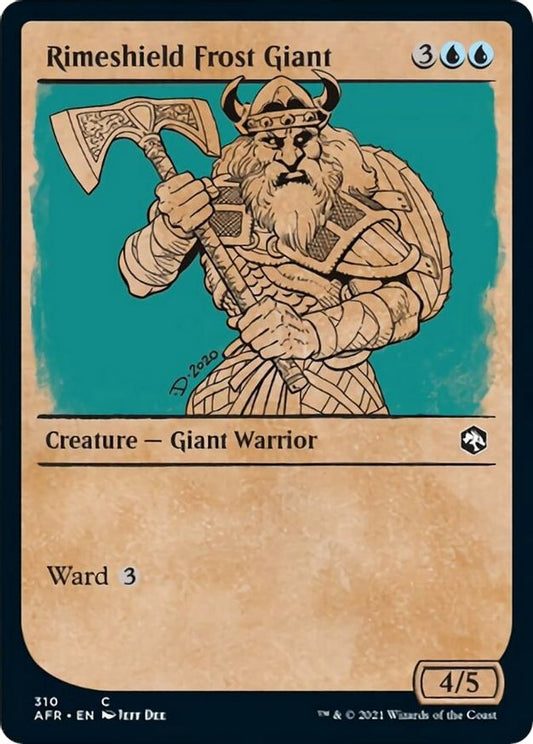 Rimeshield Frost Giant (Showcase) | 310 | Adventures in the Forgotten Realms