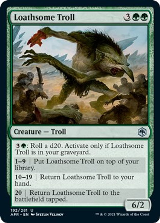 Loathsome Troll | 192 | Adventures in the Forgotten Realms