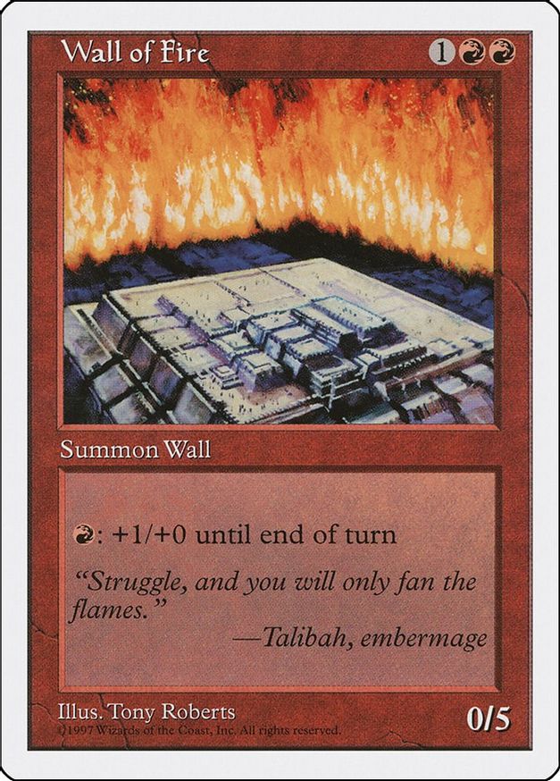Wall of Fire | Fifth Edition