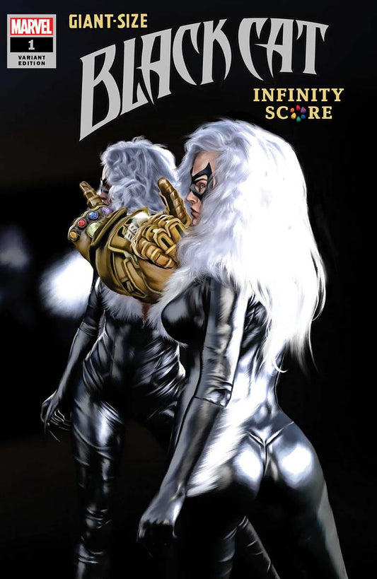 GIANT-SIZE BLACK CAT INFINITY SCORE #1 UNKNOWN COMICS MARCO TURINI EXCLUSIVE VAR (11/24/2021) (12/08/2021)