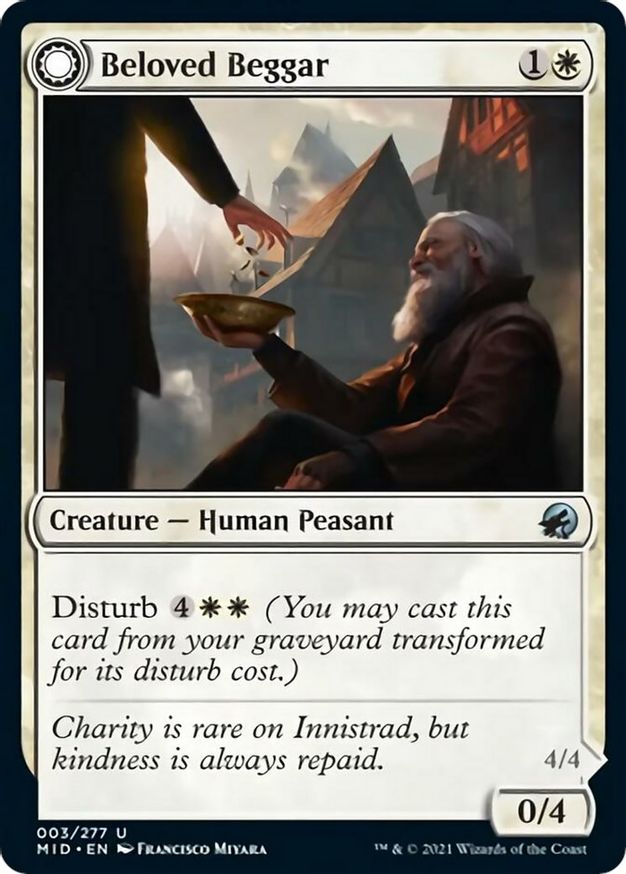Beloved Beggar | 3 | Innistrad: Midnight Hunt