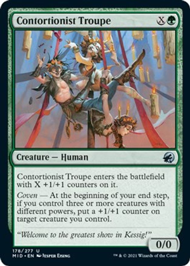 Contortionist Troupe | 178 | Innistrad: Midnight Hunt