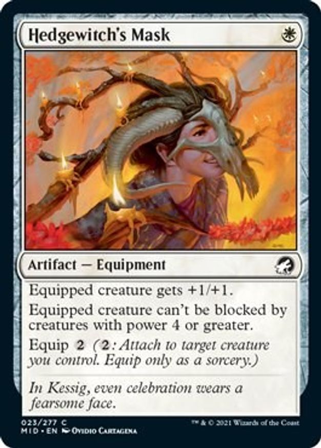 Hedgewitch's Mask | 23 | Innistrad: Midnight Hunt