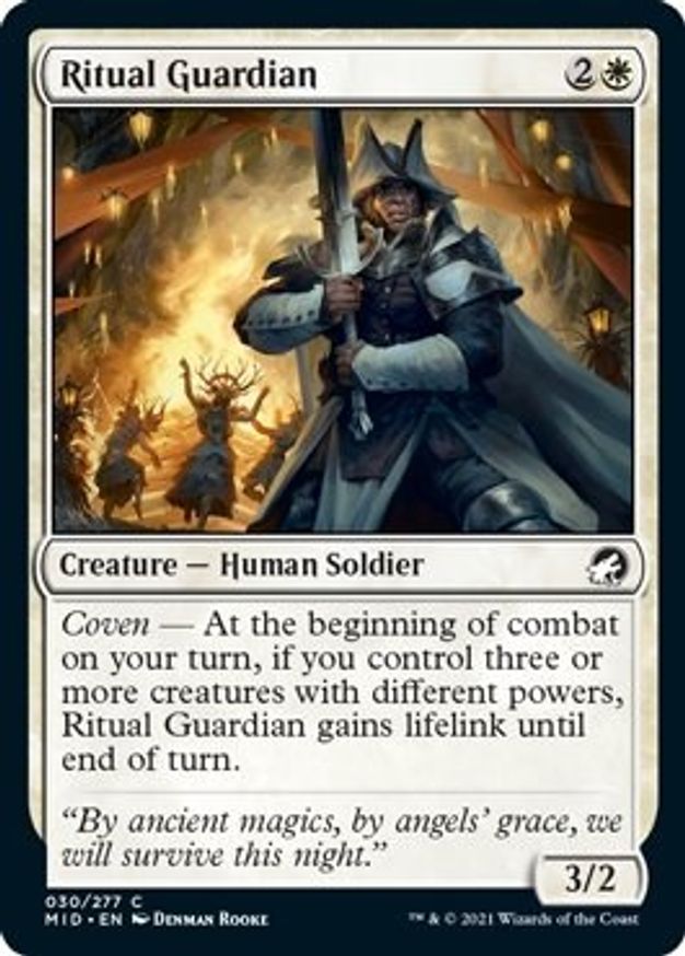Ritual Guardian | 30 | Innistrad: Midnight Hunt