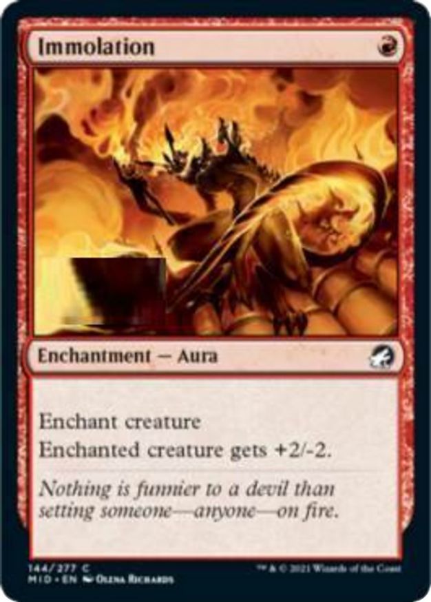 Immolation | 144 | Innistrad: Midnight Hunt