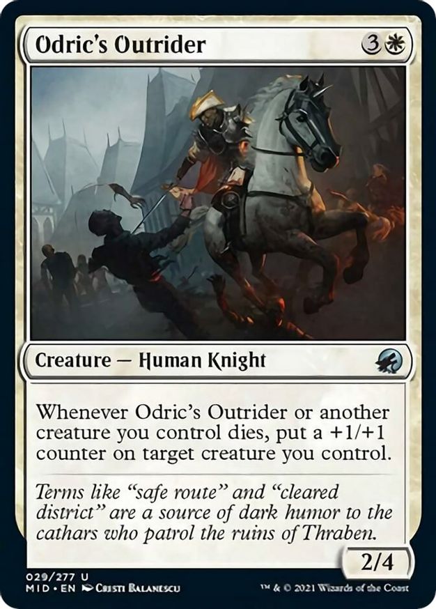 Odric's Outrider | 29 | Innistrad: Midnight Hunt