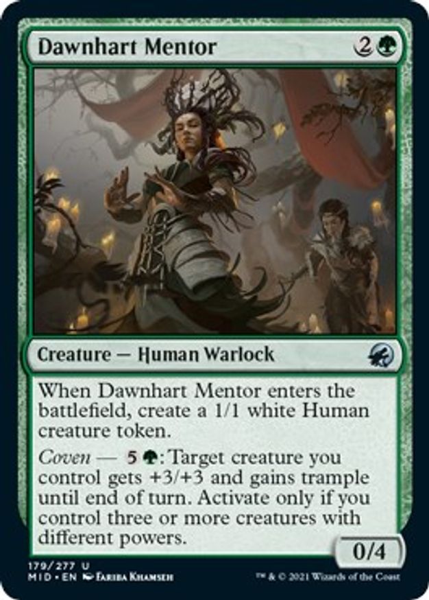 Dawnhart Mentor | 179 | Innistrad: Midnight Hunt