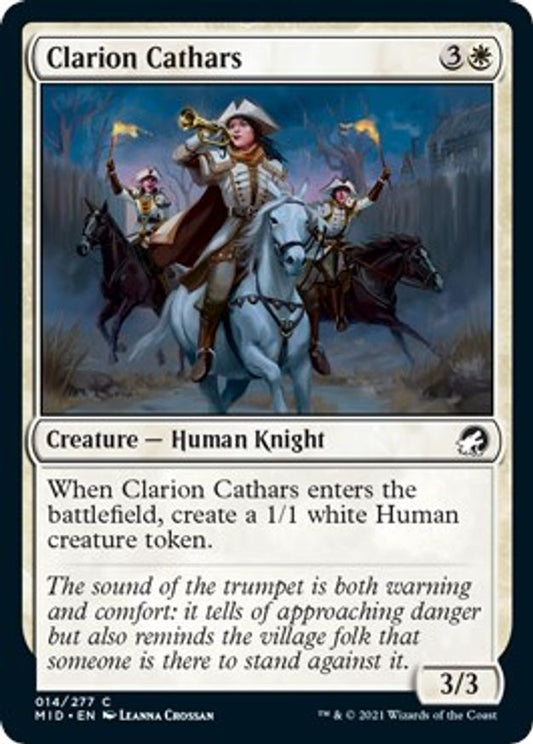 Clarion Cathars | 14 | Innistrad: Midnight Hunt