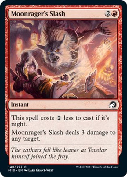 Moonrager's Slash | 148 | Innistrad: Midnight Hunt