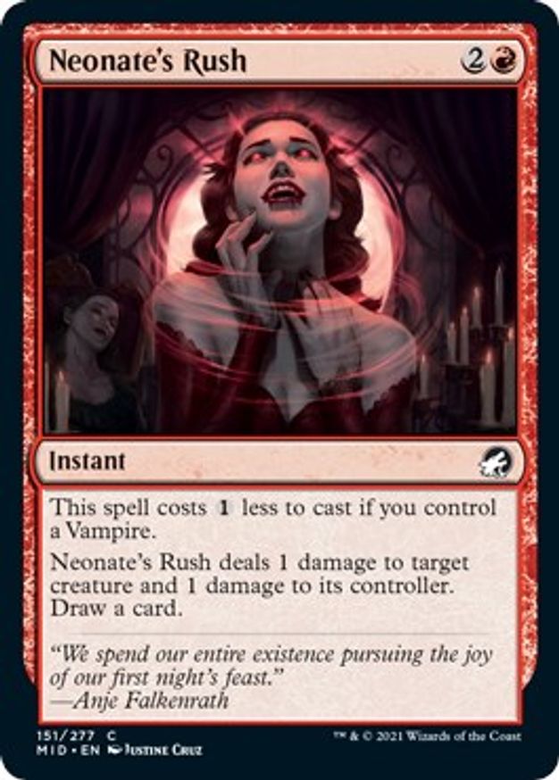 Neonate's Rush | 151 | Innistrad: Midnight Hunt