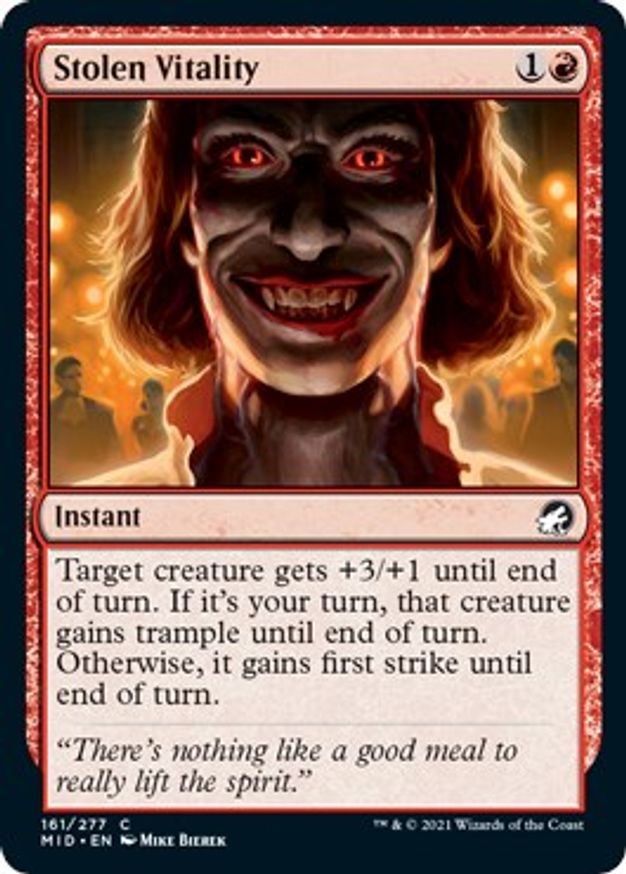 Stolen Vitality | 161 | Innistrad: Midnight Hunt