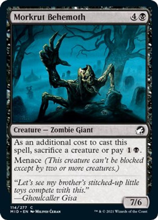 Morkrut Behemoth | 114 | Innistrad: Midnight Hunt