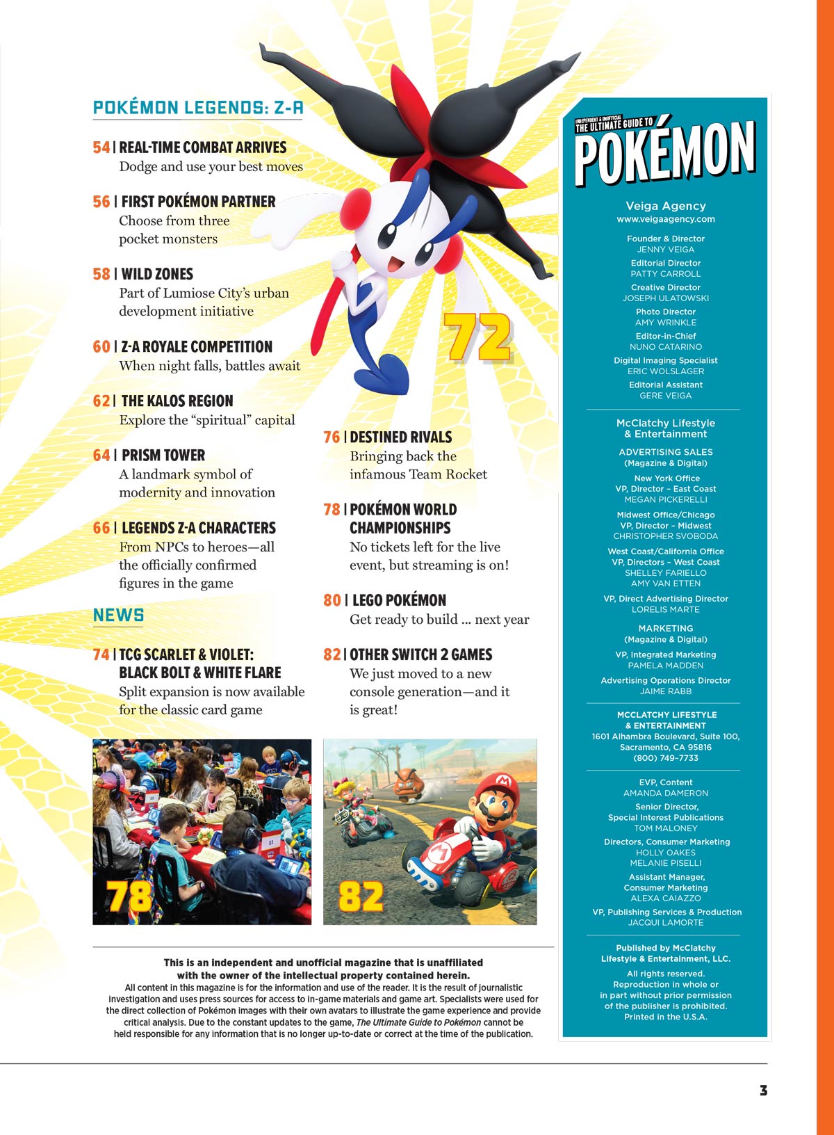Pokémon - The Ultimate Guide: Pokemon Legends Z-A, Big Preview, Nintendo Switch 2 Games, World Of Lego & Celestial Guardians, Immersive Adventures, Shining Revelry Fan Favorites, Posters & More!