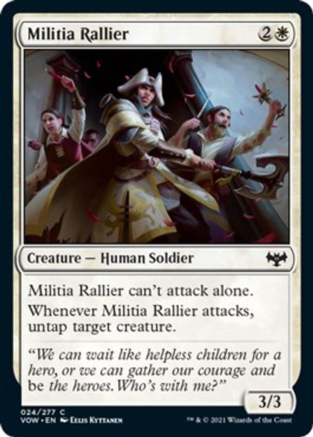 Militia Rallier | 24 | Innistrad: Crimson Vow
