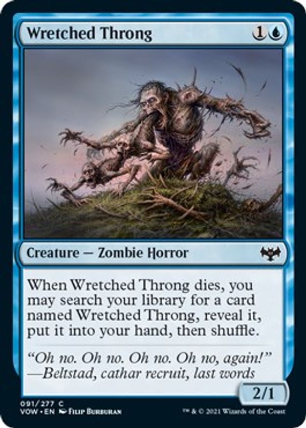 Wretched Throng | 91 | Innistrad: Crimson Vow