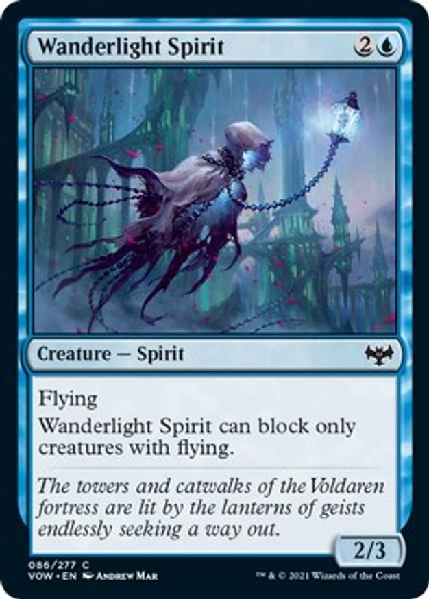 Wanderlight Spirit | 86 | Innistrad: Crimson Vow