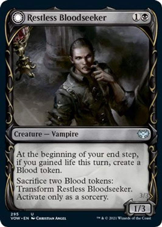 Restless Bloodseeker (Showcase) | 295 | Innistrad: Crimson Vow