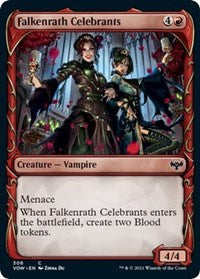 Falkenrath Celebrants (Showcase) | 306 | Innistrad: Crimson Vow