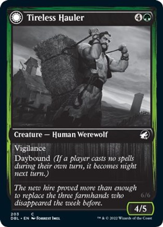 Tireless Hauler | 203 | Innistrad: Double Feature