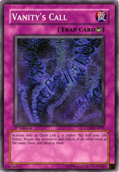 Vanity's Call | CDIP-EN059
