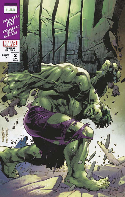 HULK #2 UNKNOWN COMICS STEPHEN SEGOVIA EXCLUSIVE VAR (12/15/2021)