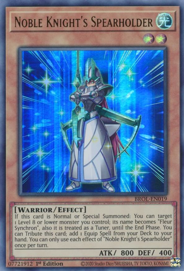 Noble Knight's Spearholder | BROL-EN019