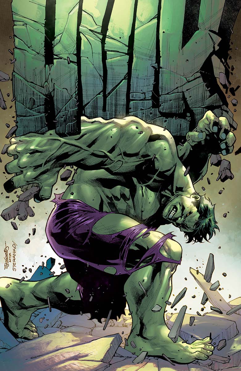 HULK #2 UNKNOWN COMICS STEPHEN SEGOVIA EXCLUSIVE VIRGIN VAR (12/15/2021)