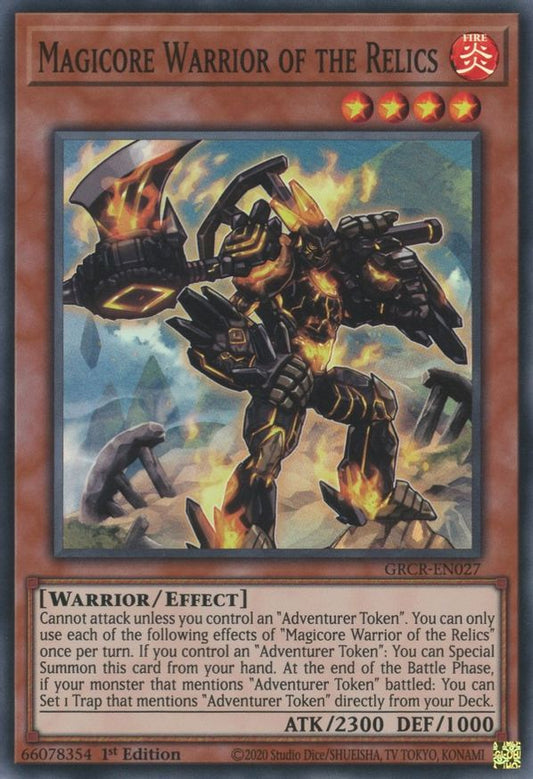 Magicore Warrior of the Relics | GRCR-EN027