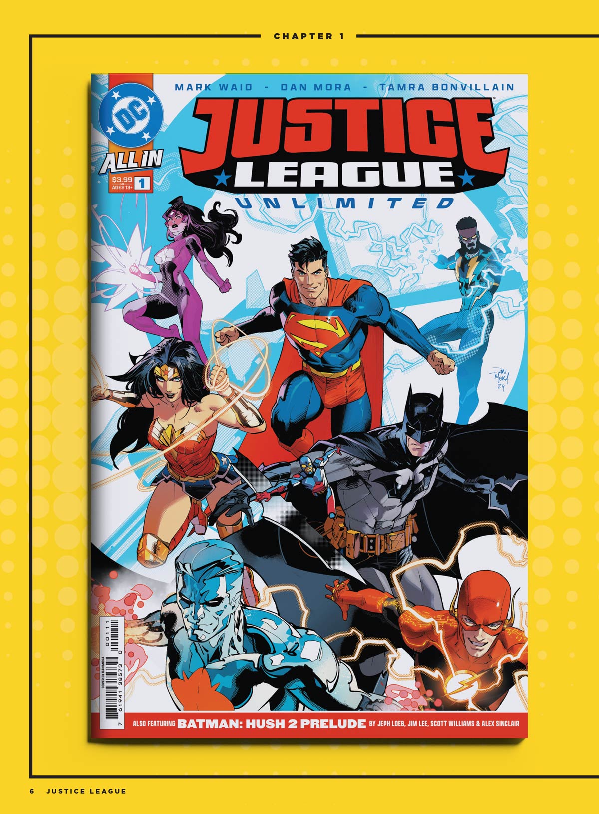 DC Comics Presents - Justice League: Four Epic Comic Book Stories, Action-Packed Adventures With Iconic Superheroes Such As Superman, Batman, Wonder Woman, The Flash, Green Lantern, Aquaman & More!