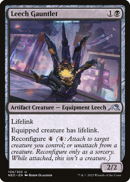 Leech Gauntlet | 106 | Kamigawa: Neon Dynasty