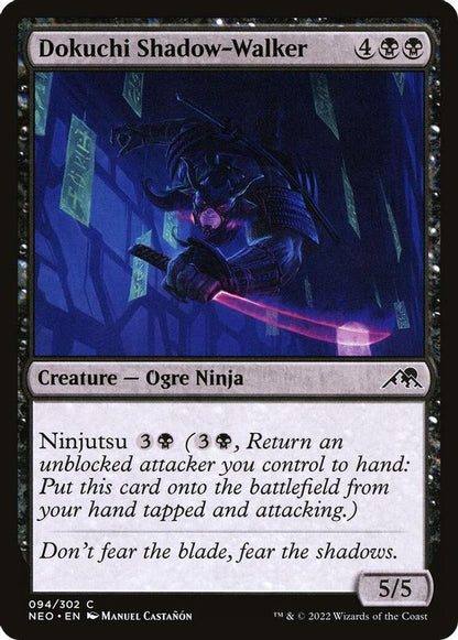Dokuchi Shadow-Walker | 94 | Kamigawa: Neon Dynasty