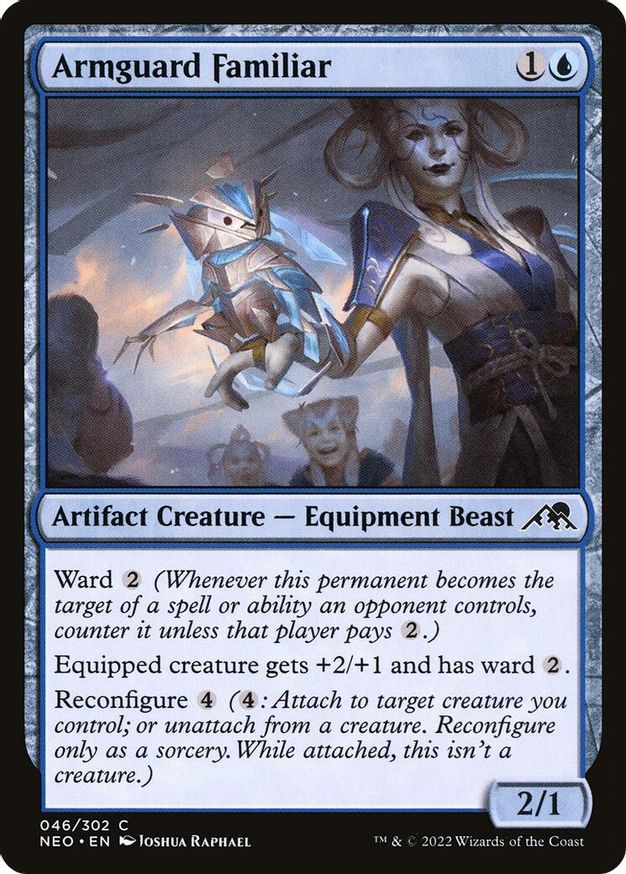 Armguard Familiar | 46 | Kamigawa: Neon Dynasty