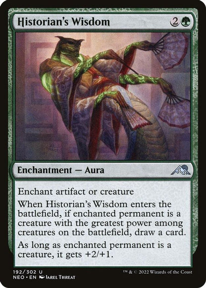Historian's Wisdom | 192 | Kamigawa: Neon Dynasty