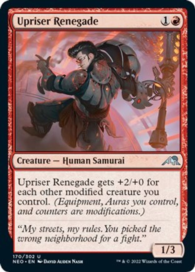 Upriser Renegade | 170 | Kamigawa: Neon Dynasty