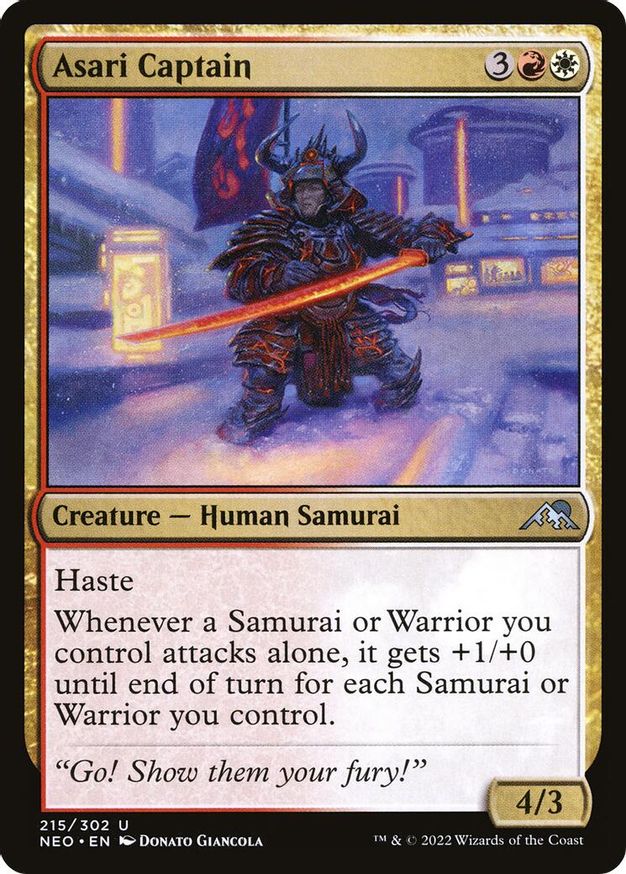 Asari Captain | 215 | Kamigawa: Neon Dynasty