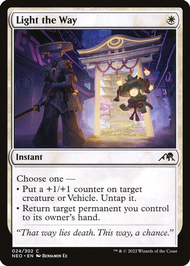Light the Way | 24 | Kamigawa: Neon Dynasty