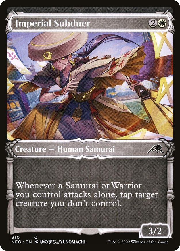 Imperial Subduer (Showcase) | 310 | Kamigawa: Neon Dynasty