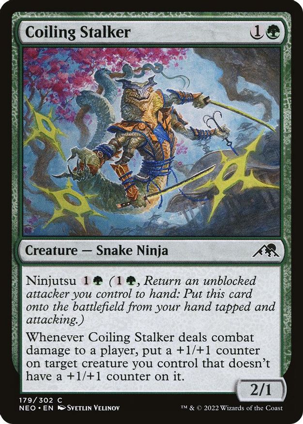 Coiling Stalker | 179 | Kamigawa: Neon Dynasty