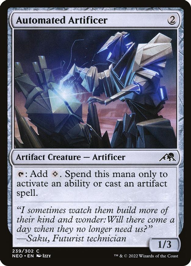 Automated Artificer | 239 | Kamigawa: Neon Dynasty