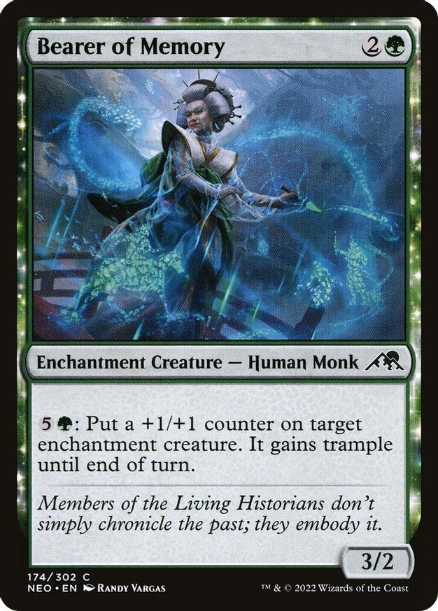 Bearer of Memory | 174 | Kamigawa: Neon Dynasty
